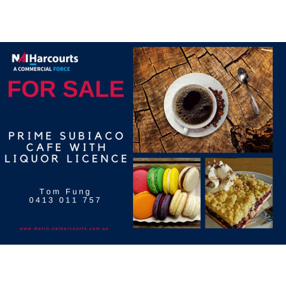 Prime Subiaco Cafe with Liquor Licence