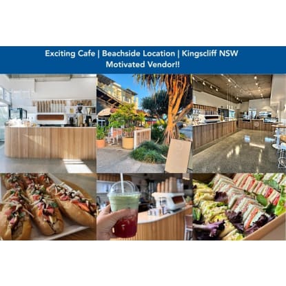 Fantastic Growing Cafe Beachside Location – Kingscliff NSW