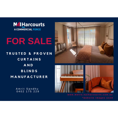 TRUSTED AND PROVEN CURTAINS AND BLINDS MANUFACTURER - SOR