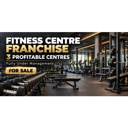 Three Profitable Fitness Centres For Sale as a Package