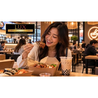 Korean Restaurant and Bubble Tea Business for Sale | Sunshine Coast