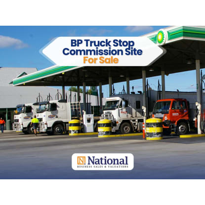 Commission Site Truck Stop near Cobram | BP Branding