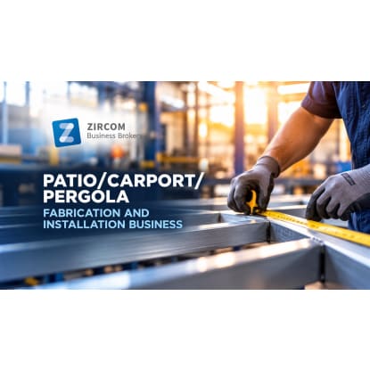 Patio/Carport/Pergola Fabrication and Installation Business