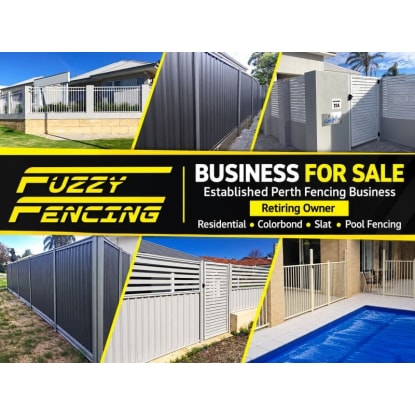 ESTABLISHED PERTH FENCING BUSINESS 20+ YEARS RETIREMENT SALE