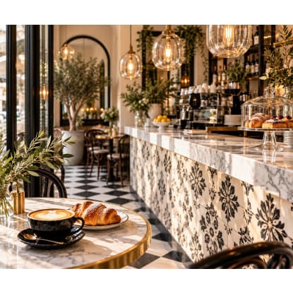 RARE ITALIAN-INSPIRED ESPRESSO BAR — HISTORY, AUTHENTICITY, CHARACTER & CHARM