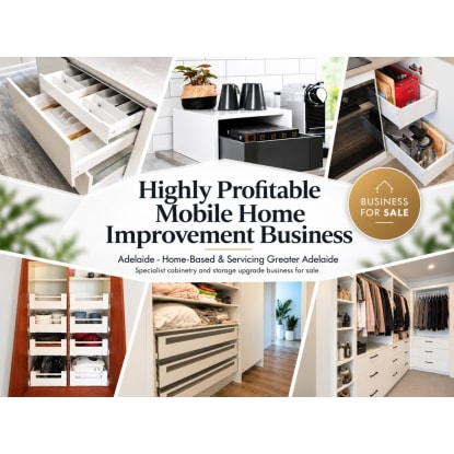 Highly Profitable Mobile Kitchen & Storage Upgrade Business