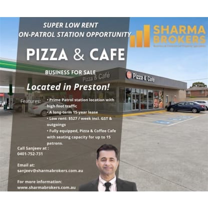 Pizza & Cafe Opportunity Inside Petrol Station - Preston!