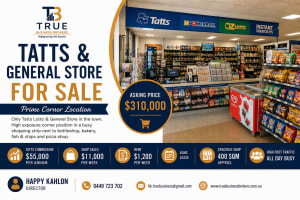 Tatts Lotto and Genaral Store Opportunity