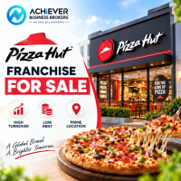 Leading Pizza Hut Franchise for Sale – High Turnover | Low Rent | Prime Location