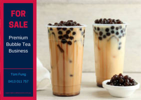 Profitable Bubble Tea Main Road Location