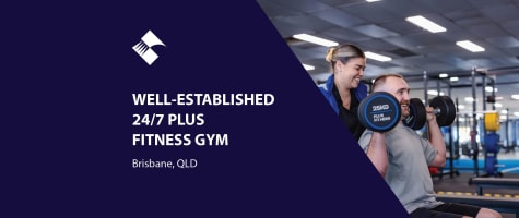 WELL-ESTABLISHED 24/7 PLUS FITNESS GYM (BRISBANE, QLD) BFB4514
