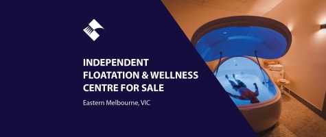 INDEPENDENT FLOATATION & WELLNESS CENTRE FOR SALE (EASTERN MELBOURNE) BFB4151