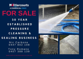 Profitable Pressure Cleaning & Sealing Business - 30+ Years