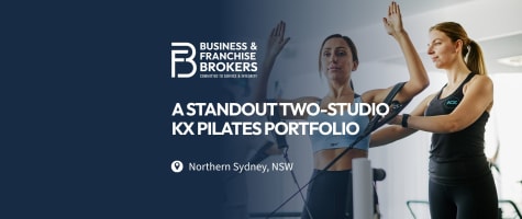 A STANDOUT TWO-STUDIO KX PILATES PORTFOLIO (NORTHERN SYDNEY, NSW) BFB4399 & BFB4724