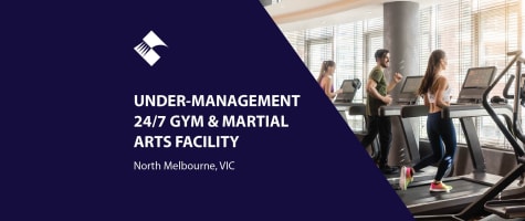 UNDER MANAGEMENT 24/7 GYM & MARTIAL ARTS FACILITY (NORTH MELBOURNE) BFB4453
