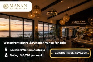 Waterfront Bistro & Function Venue for Sale - WA
