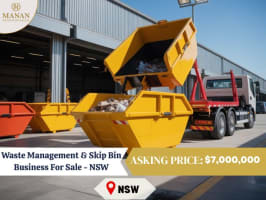Skip Bin Hire & Waste Management Business for Sale in NSW