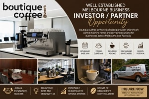 Coffee Business Partner Wanted Buy-In & Growth Opportunity