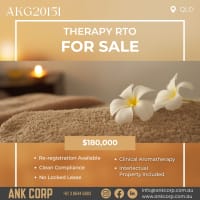 Therapy RTO for Sale | QLD | $180,000 | AKG20151