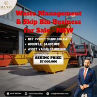 Skip Bin Hire & Waste Management Business for Sale in NSW