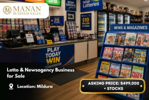 Lotto & Newsagency Business for Sale in Mildura