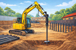 Steel Screw Pile Asset Sale Only – Plant and Equipment Package – Sydney, NSW