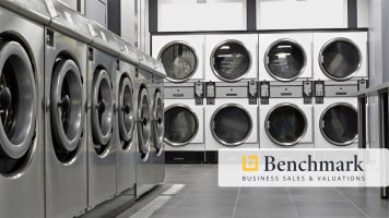 Modern Self-Service Laundromat for Sale in Melbourne with Remote Management