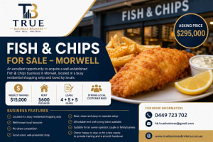 Big Profit - low overheads - Fish and chips  -Morwell