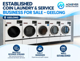 Established Coin Laundry & Service Business for Sale – Geelong