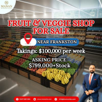 Fruit & Veggie Shop For Sale Near Frankston