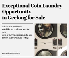Well Established Low Rent Coin Laundry For Sale – Geelong