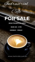 Industrial Cafe Catering Business For Sale Frankston Area