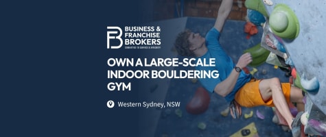 OWN A LARGE-SCALE INDOOR BOULDERING GYM (WESTERN SYDNEY, NSW) BFB4759