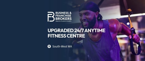 UPGRADED 24/7 ANYTIME FITNESS CENTRE (SOUTH-WEST WESTERN AUSTRALIA) BFB4846