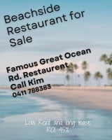 Café  & Asian Restaurant for Sale – Anglesea, Great Ocean Road