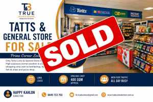 Tatts Lotto and Genaral Store Opportunity