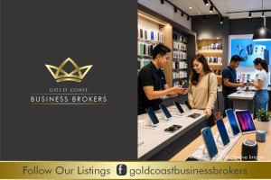 MOBILE PHONE & TECH BUSINESS – OWNER OPERATOR – CIRCA $150K SDE
