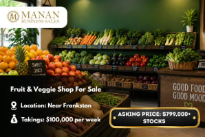 Fruit & Veggie Shop For Sale Near Frankston