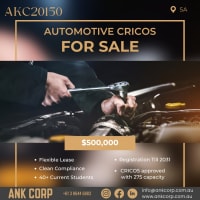 Automotive CRICOS for Sale | SA | $500,000 | AKC20150