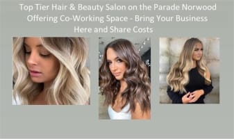 TOP TIER HAIR & BEAUTY SALON - THE PARADE NORWOOD - CO WORKING SPACE
