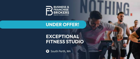 EXCEPTIONAL FITSTOP STUDIO FOR SALE (SOUTH PERTH, WA) BFB4349