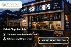 Fish & Chips For Sale Near Diamond Creek