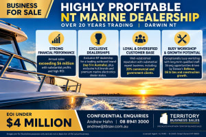 Highly Profitable NT Marine Dealership  Over 20 Years Trading