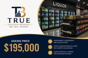 High potential- low investment liquor and convenience store near Clyde