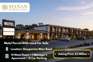 Motel Permit With Land For Sale