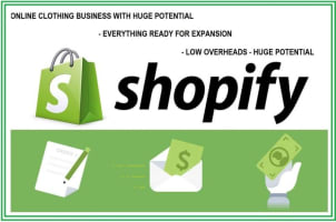 ONLINE CLOTHING BUSINESS WITH HUGE POTENTIAL - MAKE AN OFFER