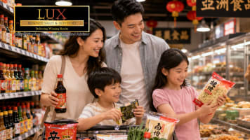 Asian supermarket & takeaway restaurant for sale
