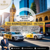 Profitable Taxi Business for Sale Victoria
