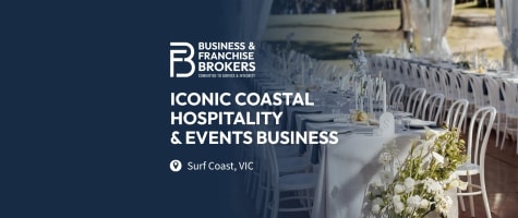 ICONIC COASTAL HOSPITALITY & EVENTS BUSINESS (VICTORIA’S SURF COAST) BFB4411