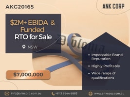 $2Mil EBIDA + Funded RTO for Sale | $7,000,000 | NSW | AKG20165